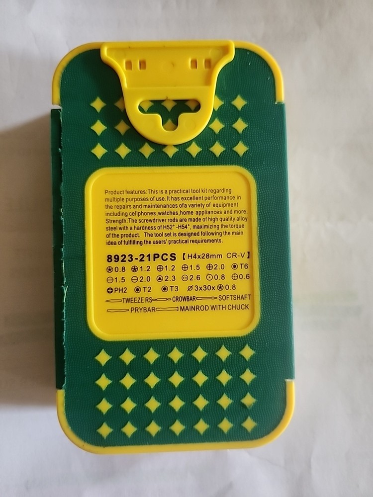 20pc BEST TOOLS Precision Telecommunication Tool Set Screwdriver, Bits & More