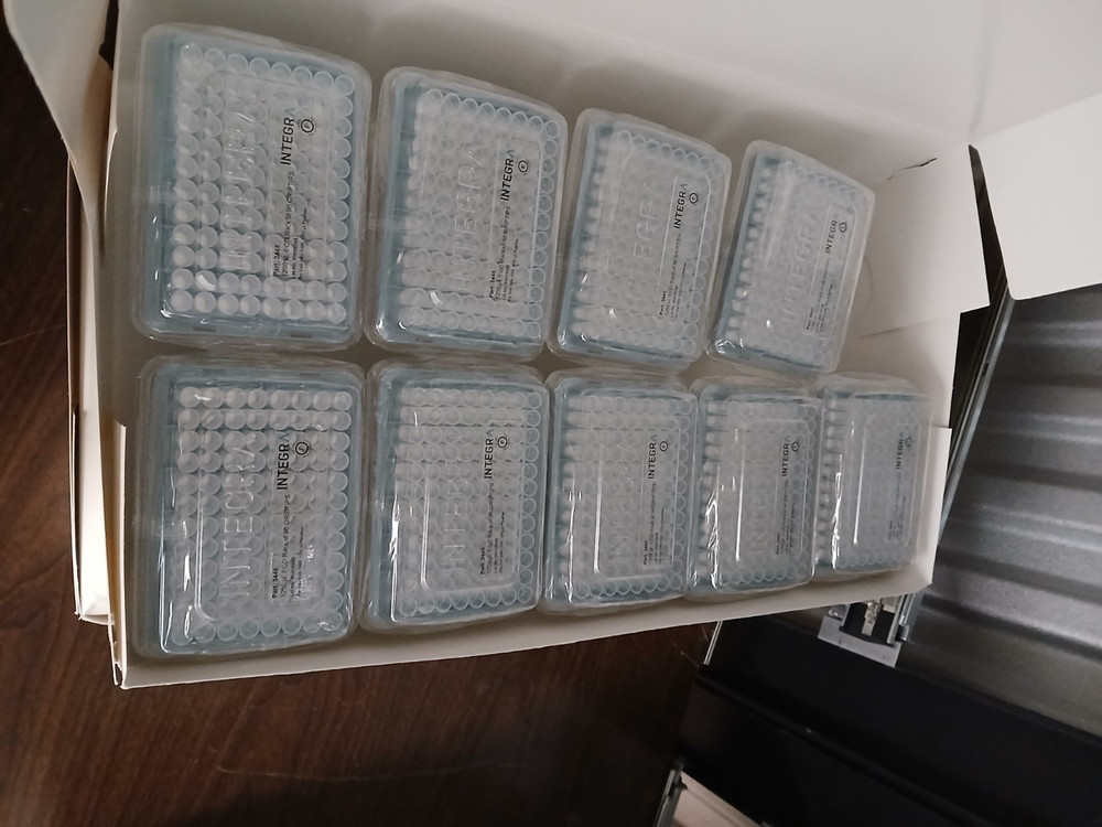 Integra Tips 3445 Griptips Eco Racks, Pre-Sterilized Filter 1250 ul - 10x96 tips