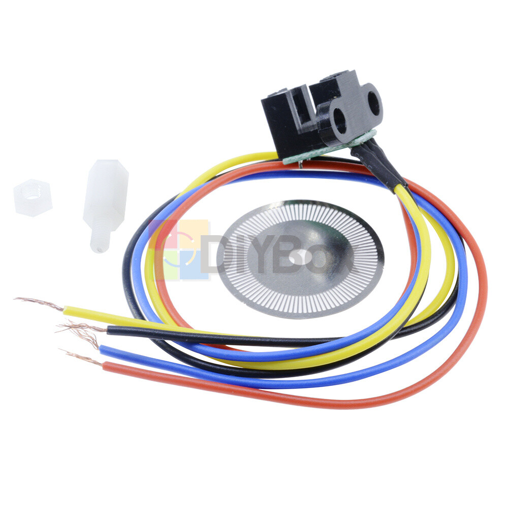 Photoelectric Speed Sensor Encoder Coded Disc  wheel for Freescale Smart car