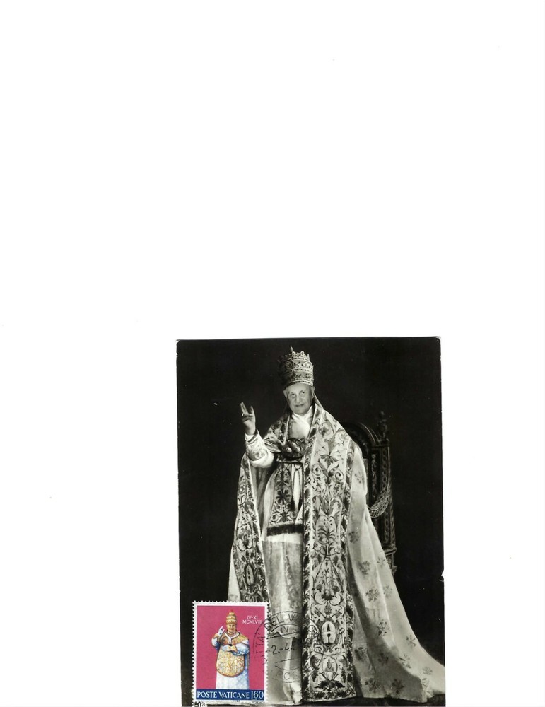 Vatican FDC Postal Card