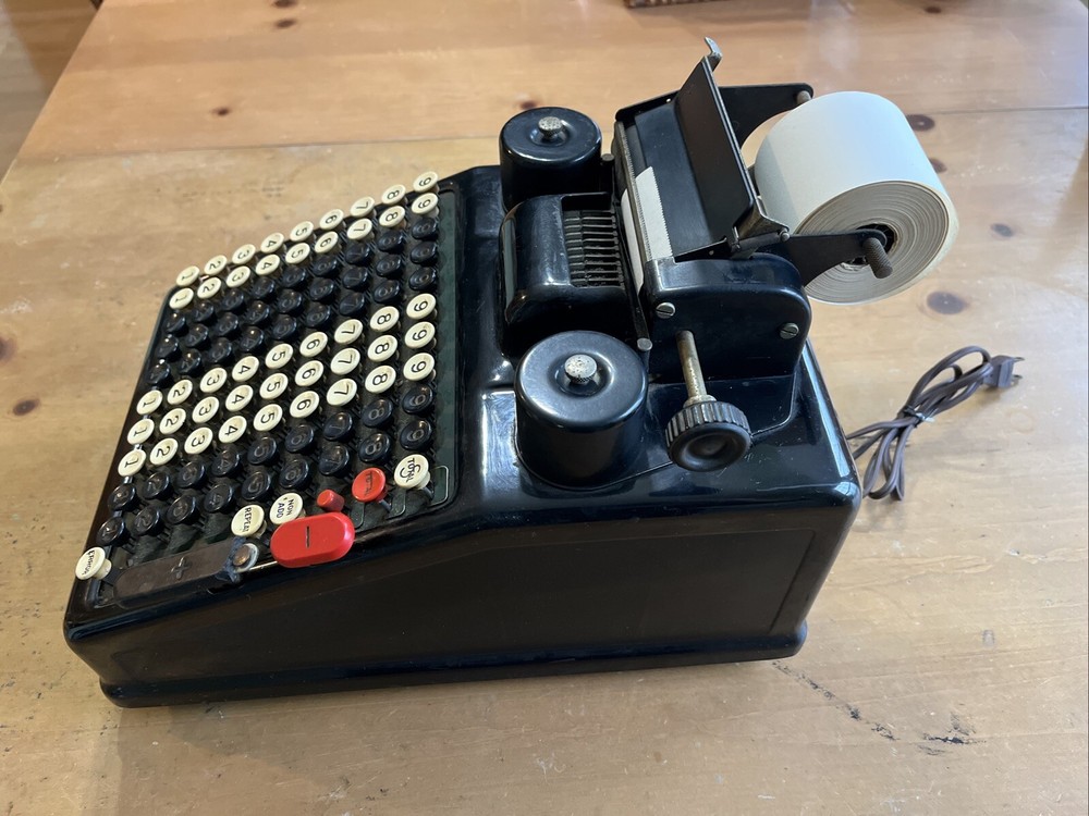 Vintage Burroughs Electric Adding Machine