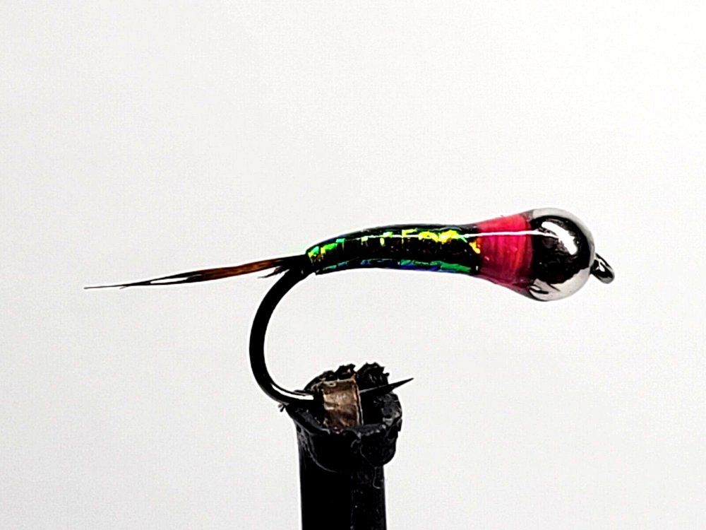 TINSEL FLASH - 2 Tone Peacock - .5mm - Perdigon Wrap - Fly Tying Materials - NEW