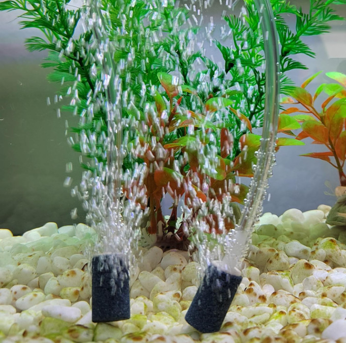 Aquarium Air Stones 12 Pack Bubble Diffuser for Fish Tank & Hydroponics