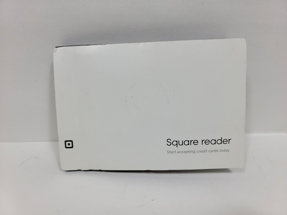 Square Magstripe Credit Debit Card Reader For Android iPhone 3.5mm Jack White