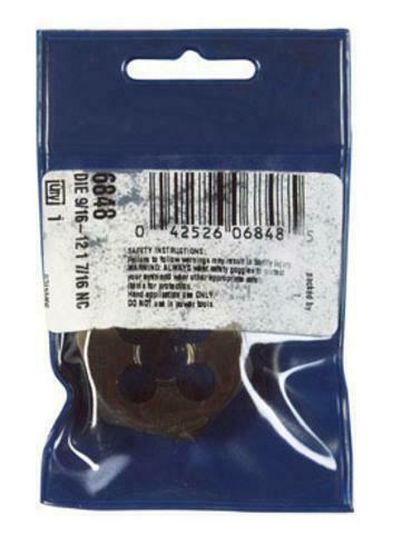 Hanson 6848 Hexagon Die, 1-7/16"