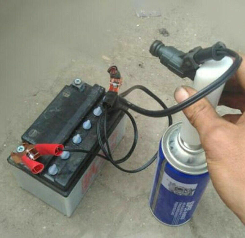 Universal Auto Fuel Injector Flush Cleaner Adapter Cleaning Tool Set