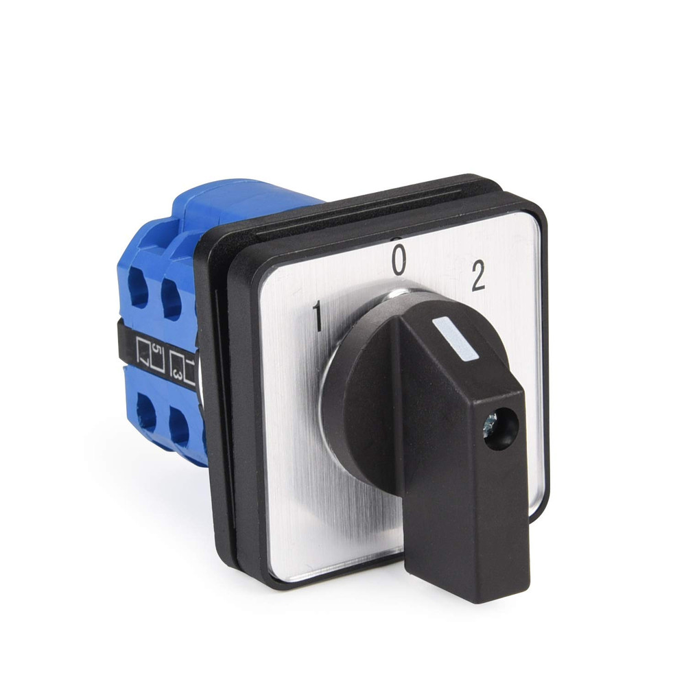 Changeover Selector Switch 3 Position 440V Universal Rotary Cam Selector (20A 8