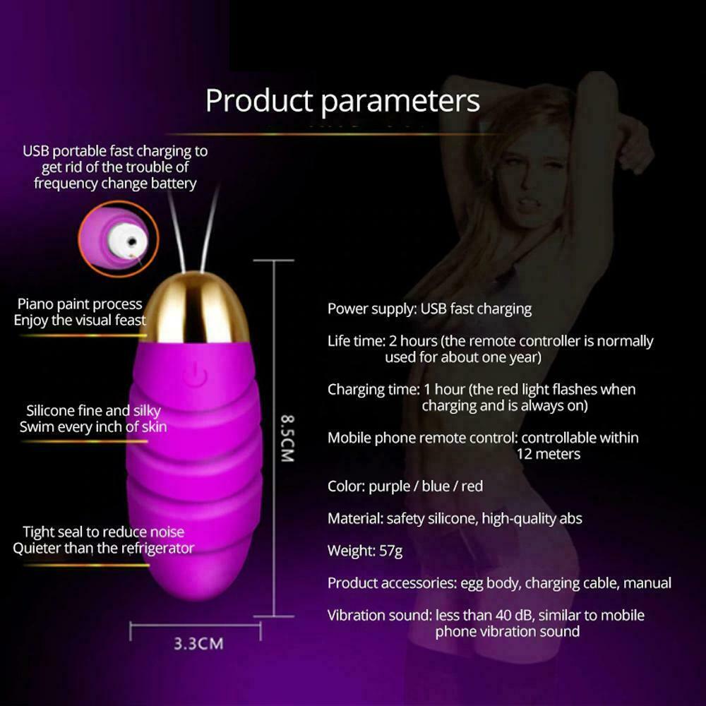 Kegel Exercise Balls Help Pelvic Floor Muscles Training Bluetooth Remote & USB