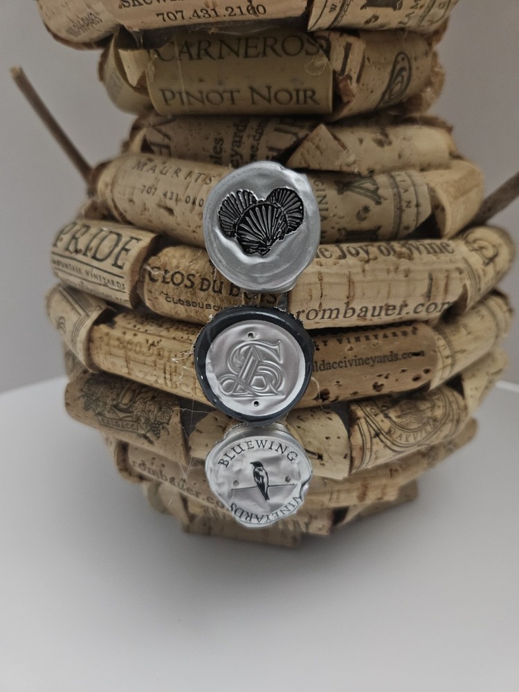 Handmade Snowman Made From Recycled Wine Corks