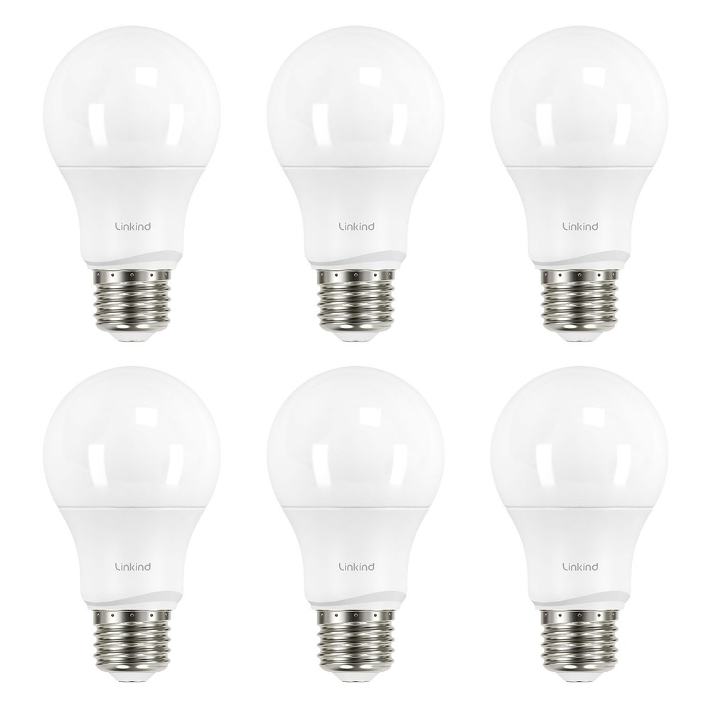 A19 LED Light Bulbs Dimmable, 40 Watt Equivalent, E26 Base, 2700K Soft White,...