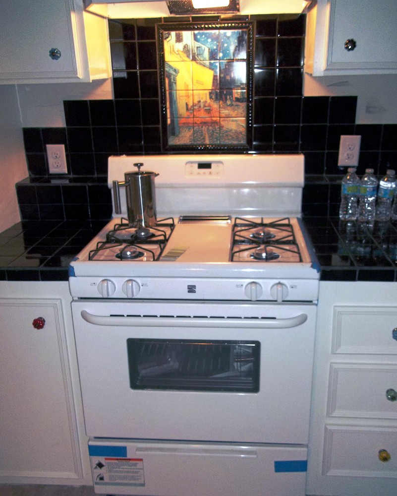 Mural Ceramic Paris Coffe Bath Backsplash Tile #165