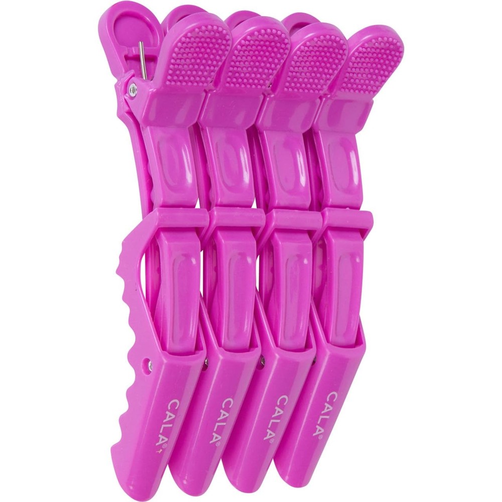Cala Lavender croc hair clips 4 count Multicolor large Functional Standard