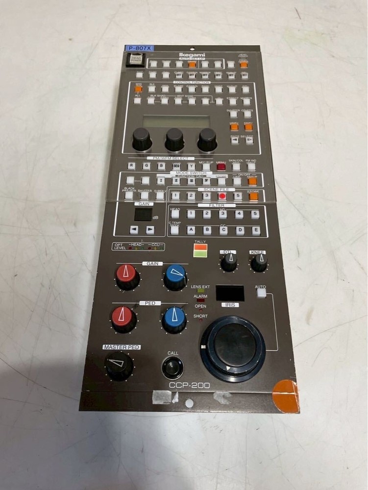 Ikegami CCP-200 Camera Control Panel Operation Unit for Broadcast Professional