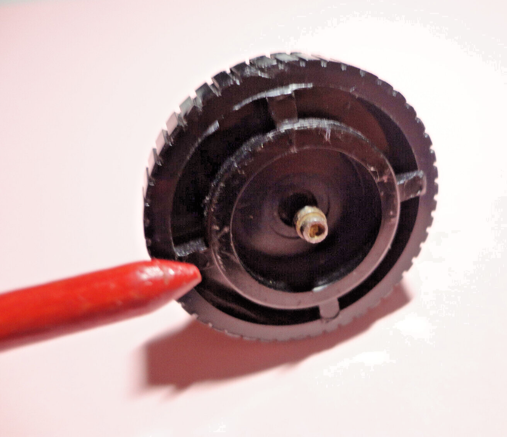 USED Part For/From GAF 1688Z 8mm Projector: PARTIAL Elevation Knob / Foot ONLY