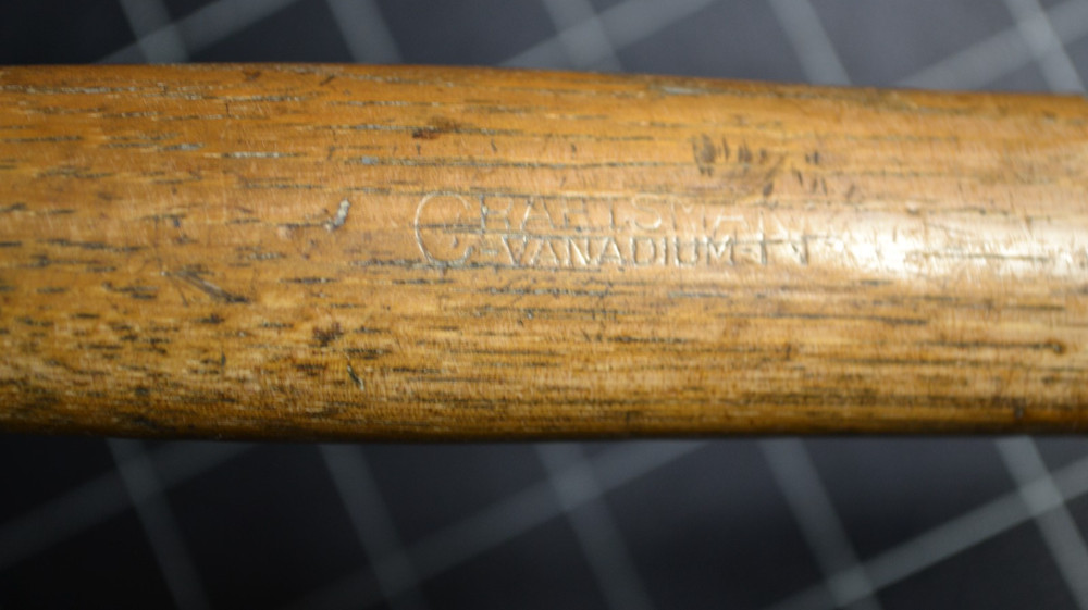 CRAFTSMAN - VANADIUM CLAW HAMMER - ORIGINAL MARKED HANDLE