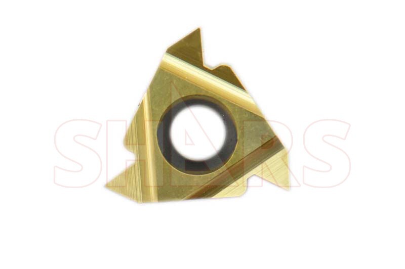 SHARS 5 pcs External V Partial Profile AG60 Carbide Threading Insert NEW !{