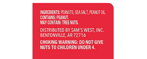 Member's Mark Extra Large Virginia Peanuts 34.5 oz. 2 PACK