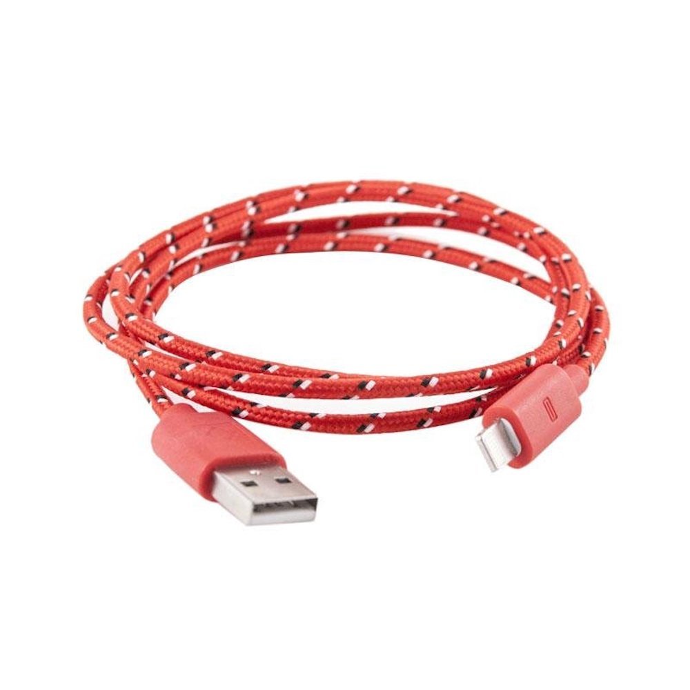 6FT Fabric Braided Charger Cable USB Data Sync FOR apple iPhone X 8 7 6 plus 5s