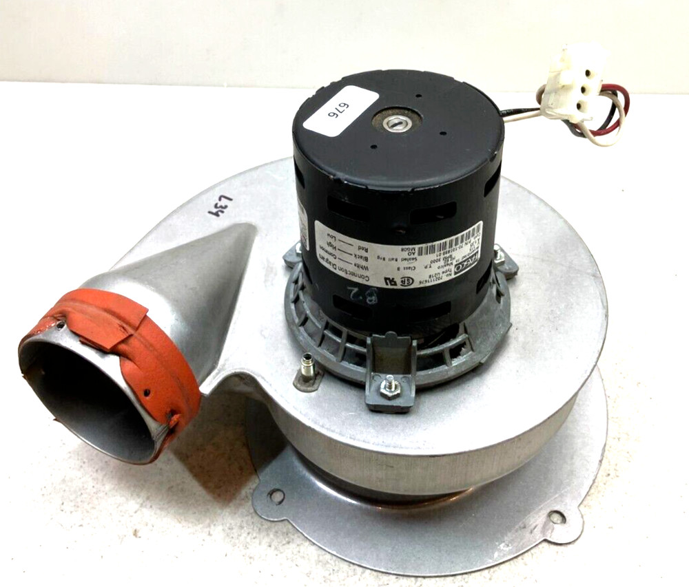 FASCO 702111676 Draft Inducer Blower Motor Rheem 70-101888-01 115V used #L34