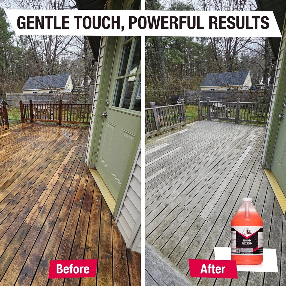 Wood Wizard - Deck and Fence Cleaner