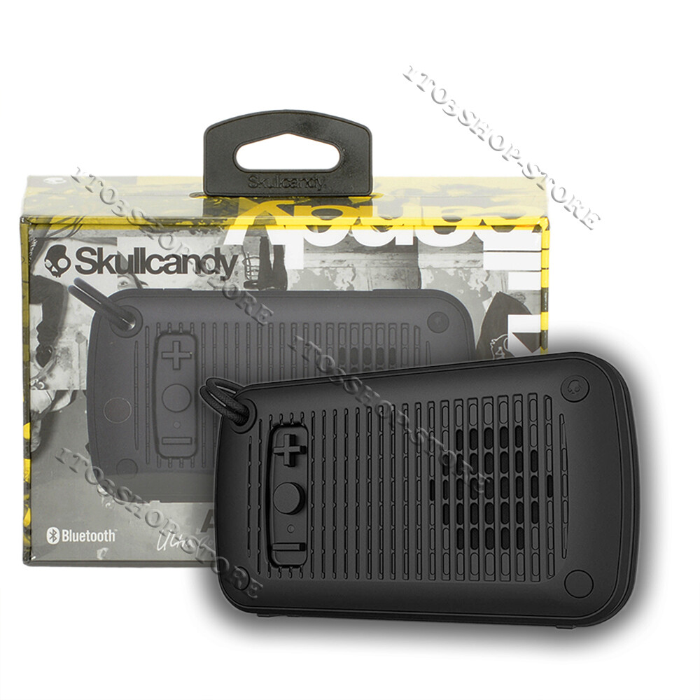 Skullcandy Ambush Drop-proof Bluetooth Mini Portable Speaker Black Microphone