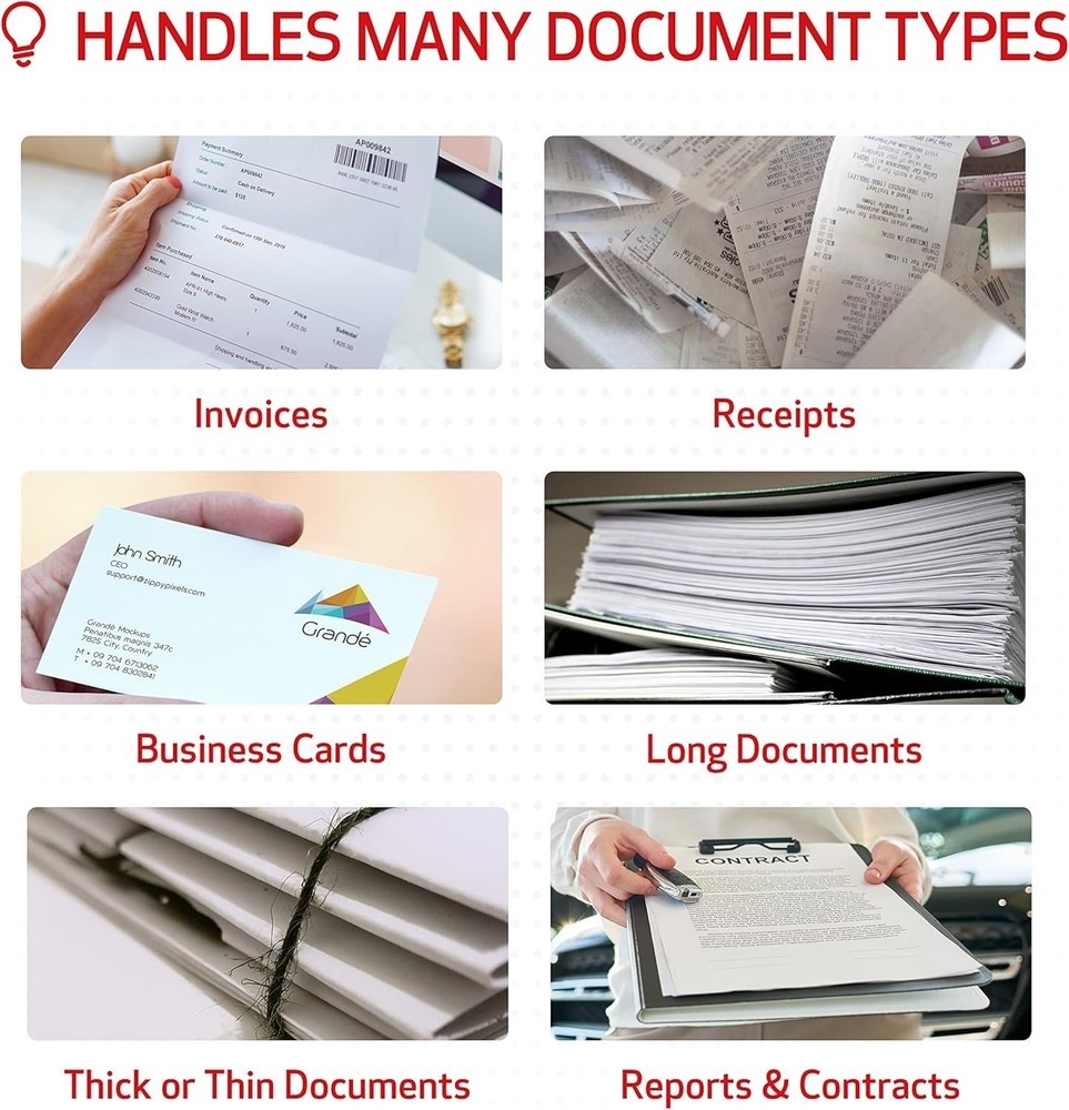 imageFORMULA R40 Office Document Scanner Receipt Edition, for PC and Mac, Scan &