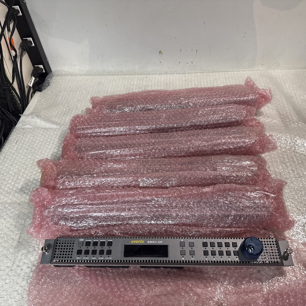 New Evertz EMX1-CP control panel