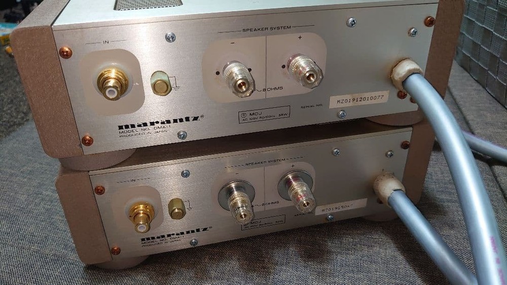 Marantz DMA-1 Power Amplifier Pair All Function Tested