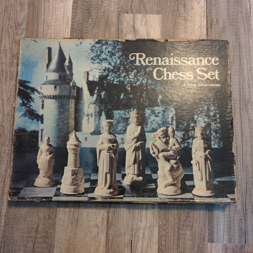 Vintage 1974 E. S. Lowe Renaissance Chess Set Replacement Pieces