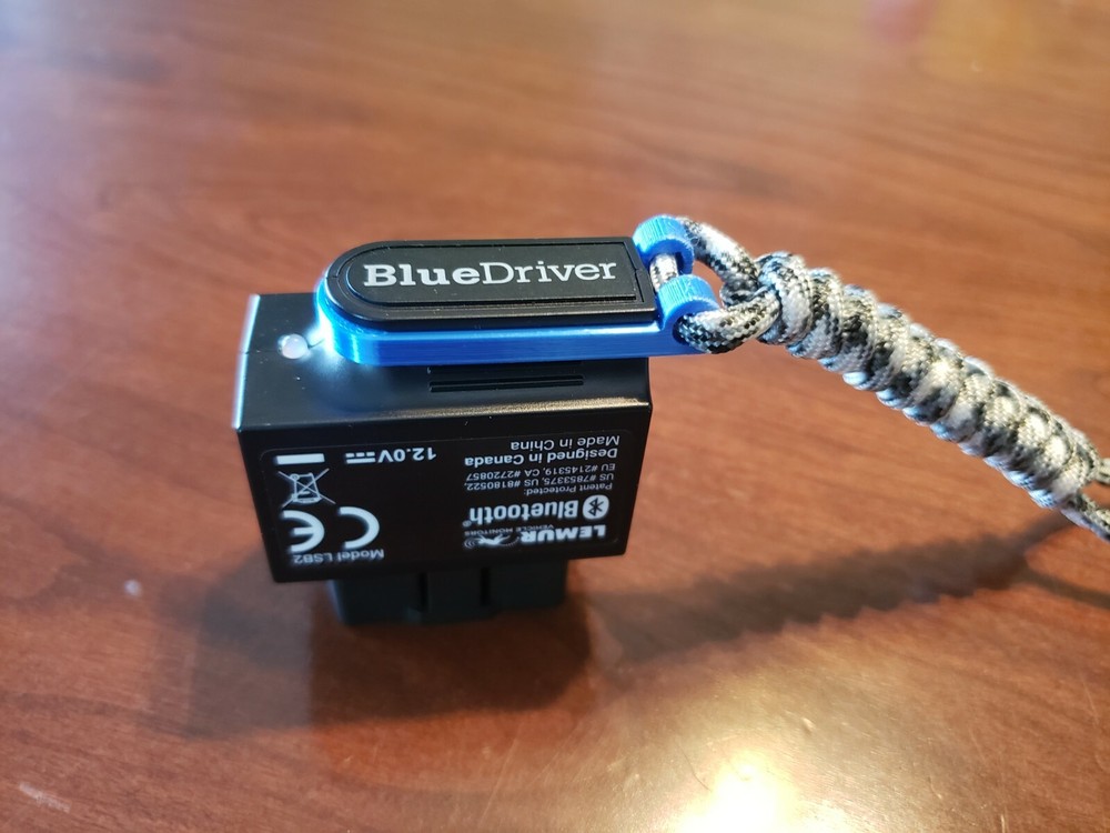 Blue Driver Scanner Lanyard Clip