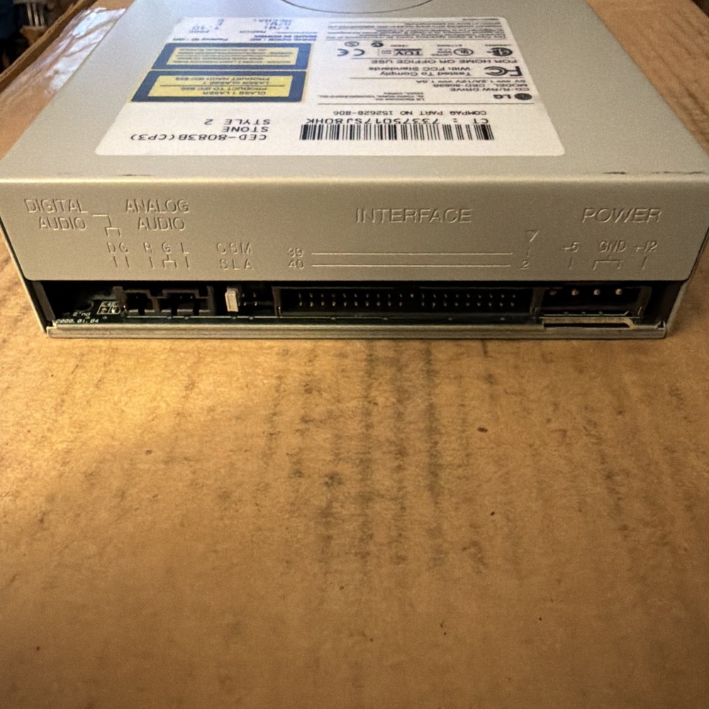 LG CD-R/RW CED-8083B (CP3)