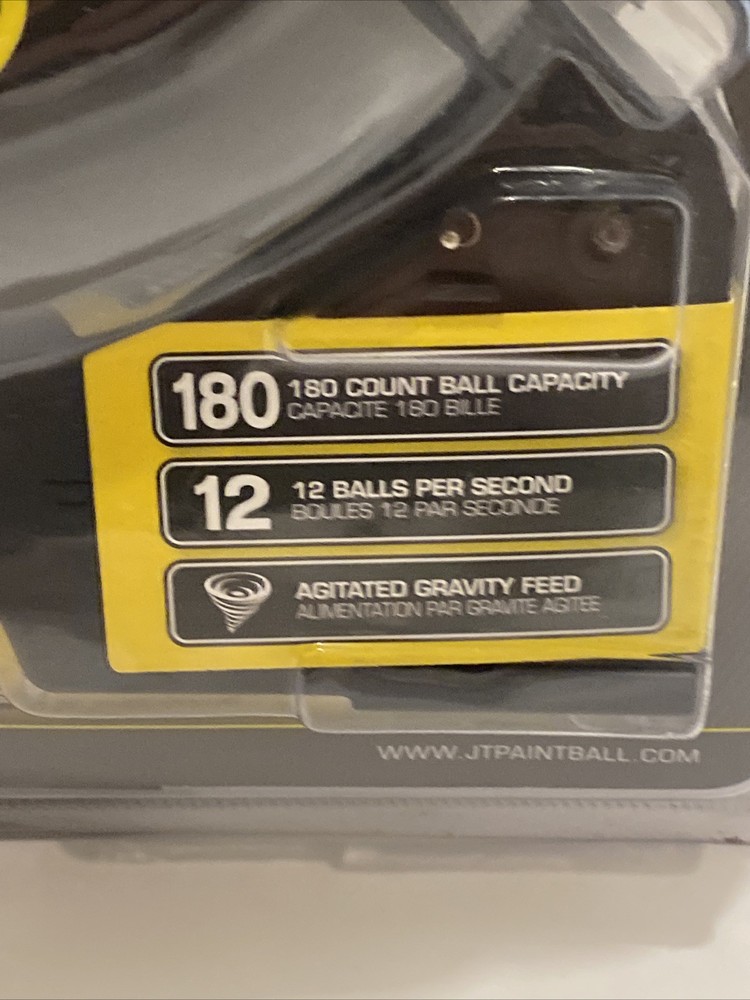 JT Revolution Electronic Paintball Loader Black