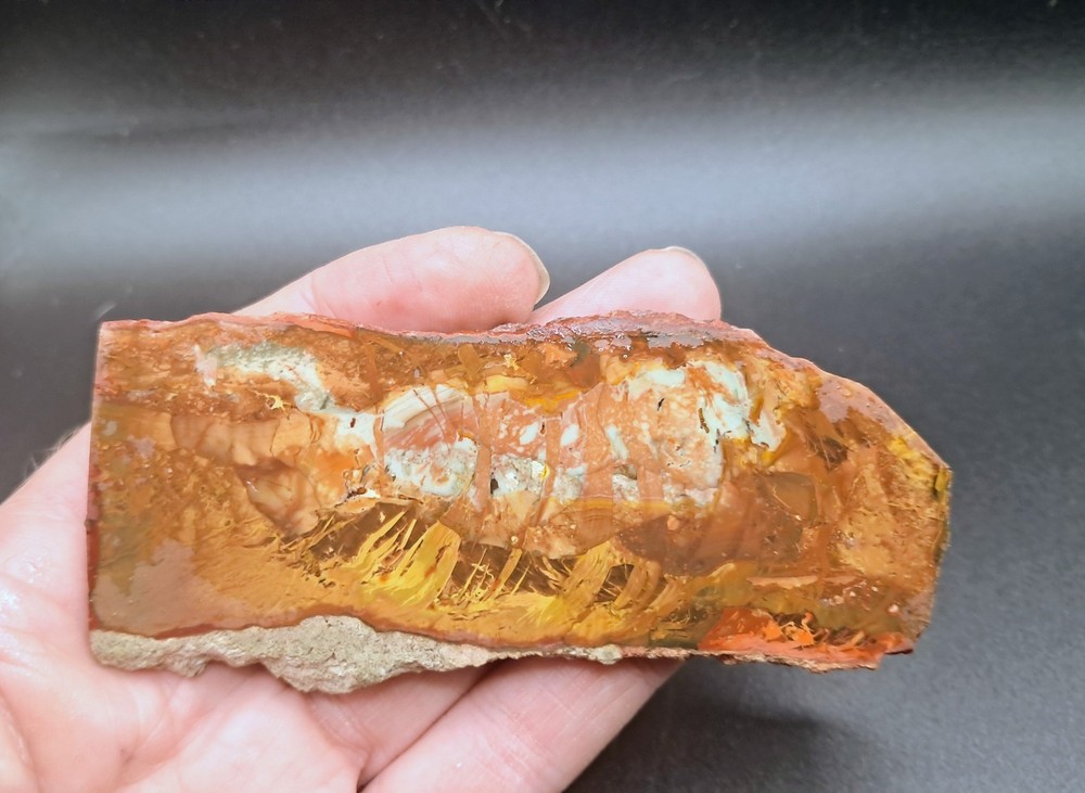 Morrisonite Jasper Slab. High Quality