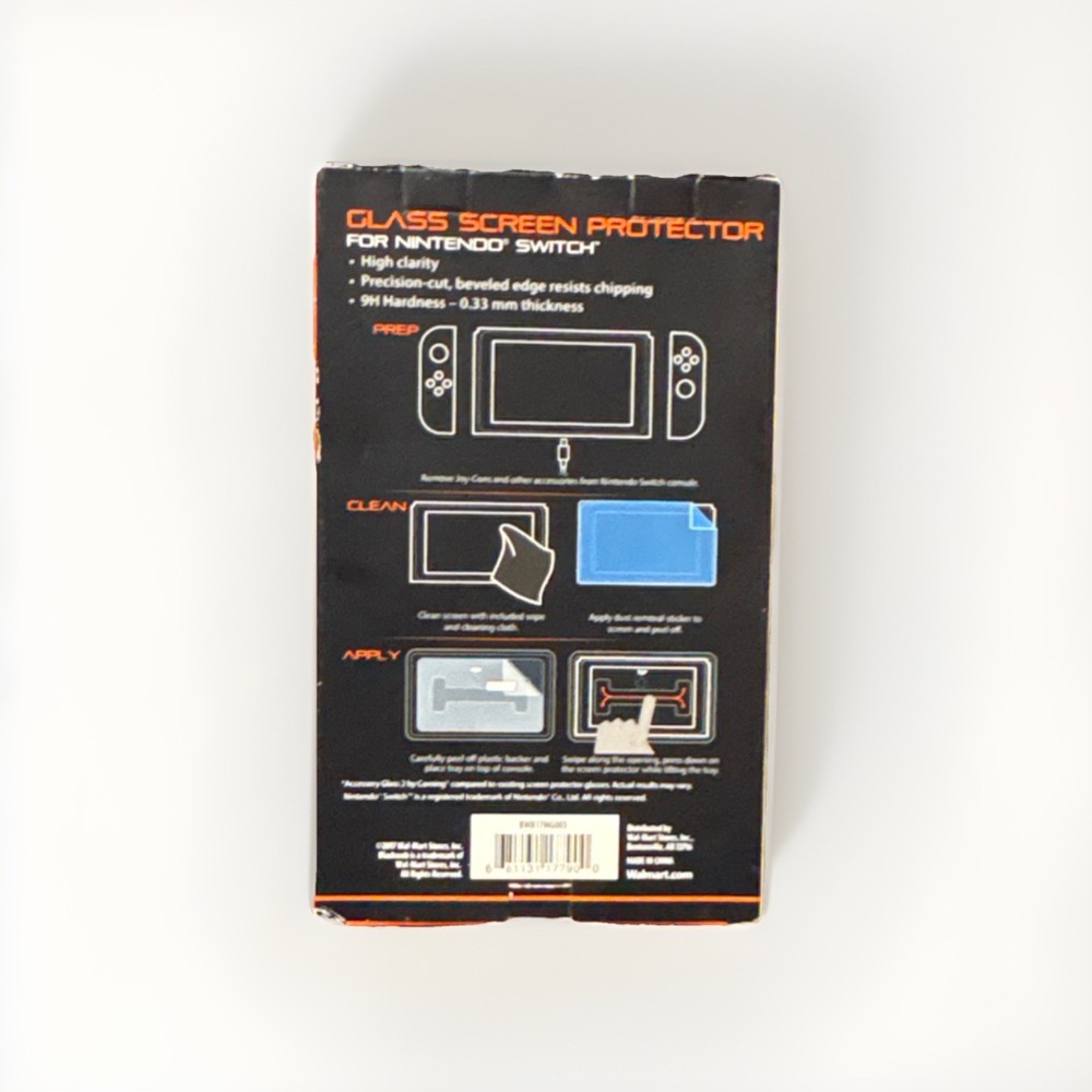 blackweb Glass Screen Protector Nintendo Switch Accessory Glass 2 by Corning 9H