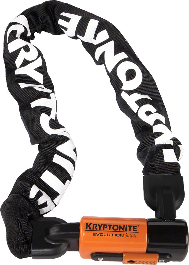 Kryptonite 1090 Evolution Series 4 Chain Lock Bundle Heavy-Duty 10mm Steel