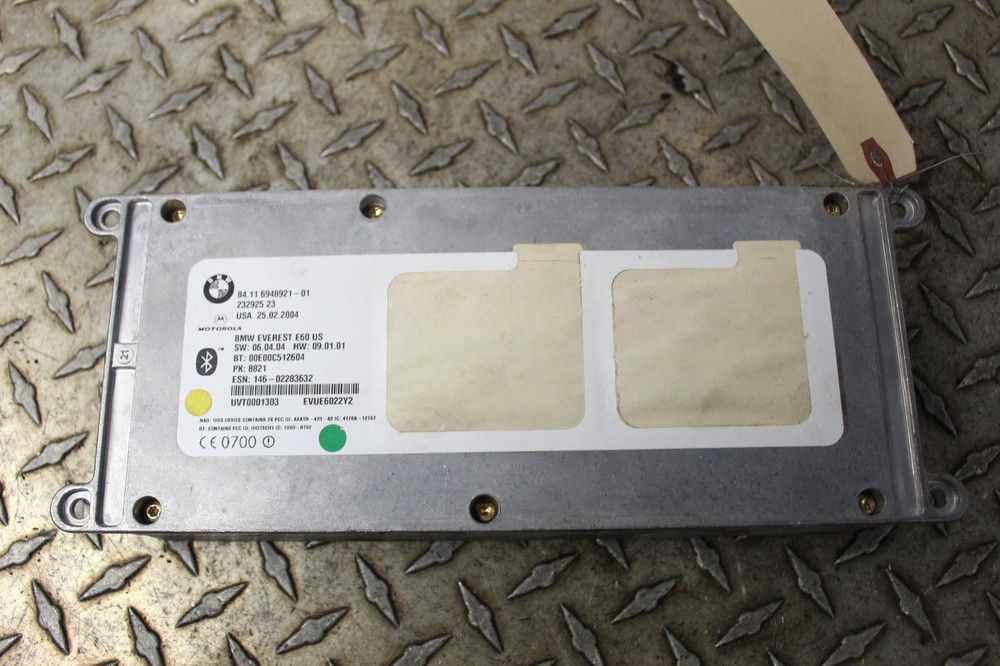 2004 BMW 530i BLUETOOTH BLUE TOOTH CONTROL MODULE COMPUTER OEM 04