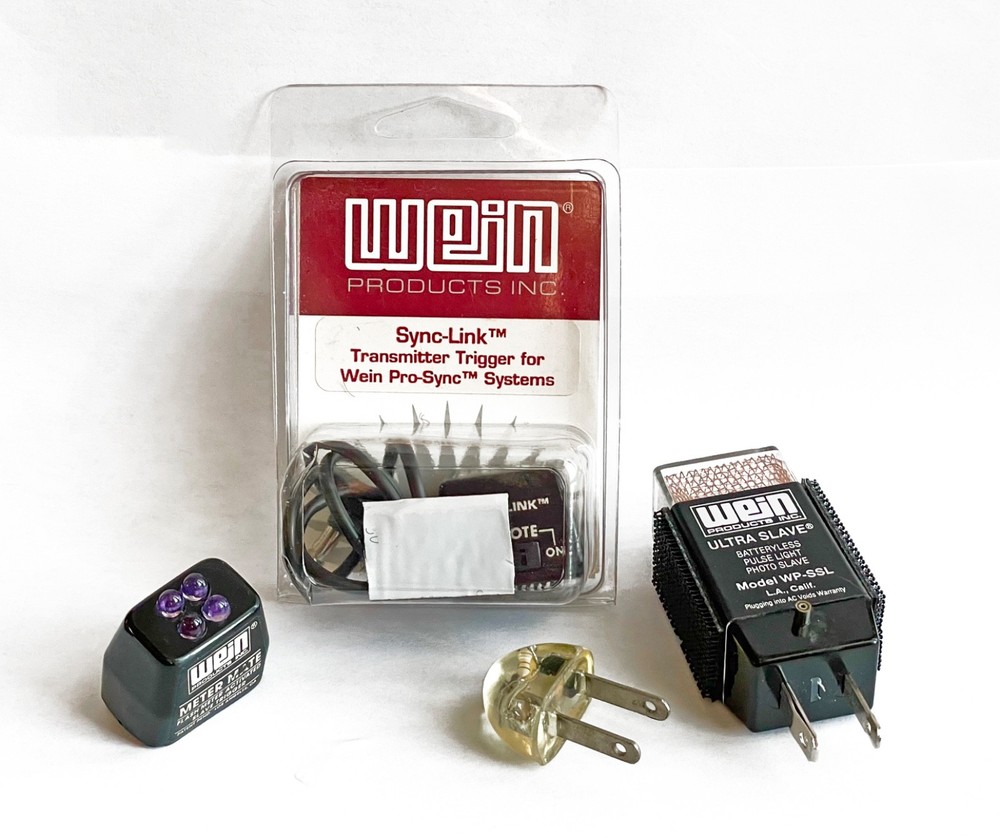 FLASH SLAVE KIT: WEIN Ultra Slave, Sync-Link, Meter Mate, remote trigger