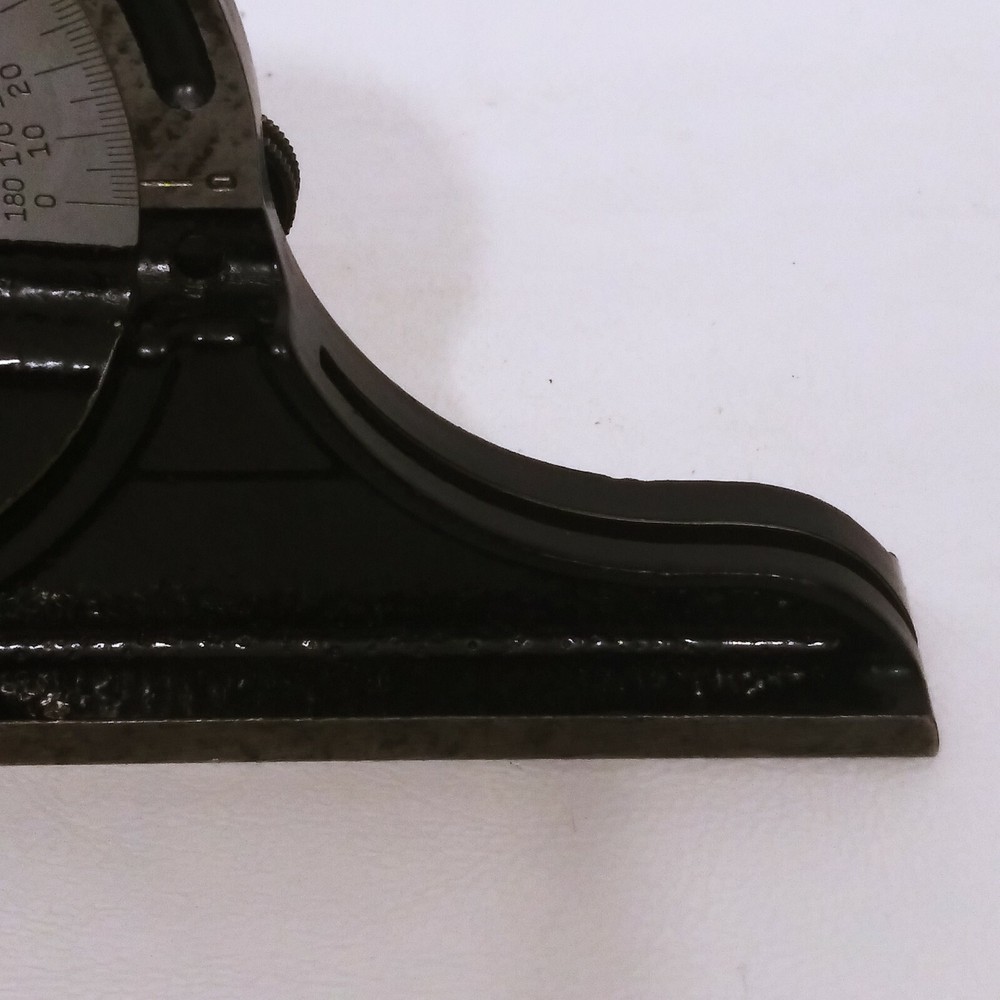 Vintage Protractor Head with Level