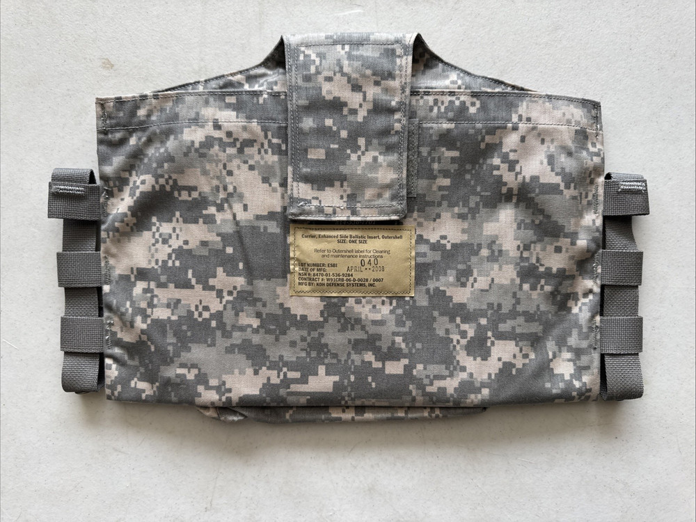 KDH Defense Systems 2008 Side Carriers w/ Baliistic Insert MOLLE, One Size