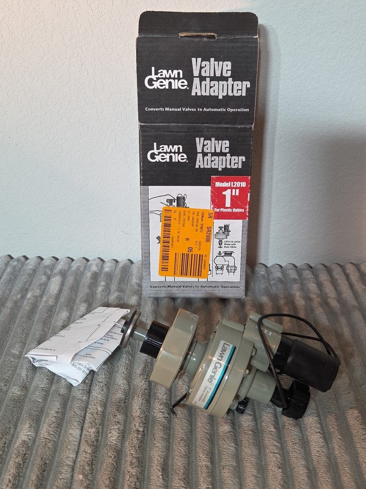 Lawn Genie Automatic Valve Adapter L2010 1 Inch for Brass Valves New Irrigation