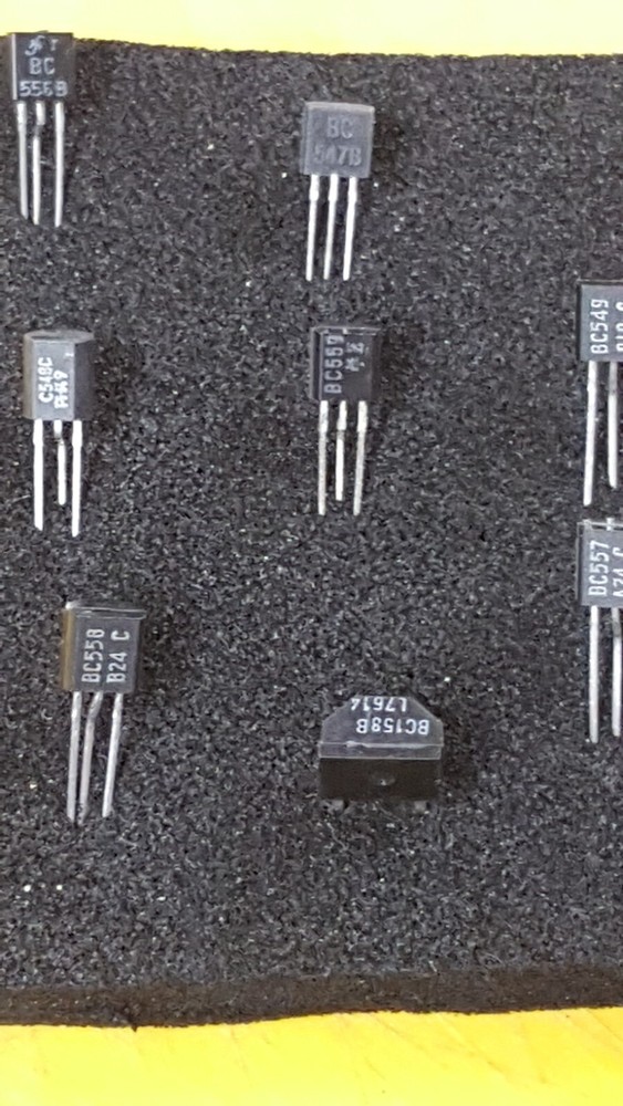 Phillips BC158, BC547, BC548, BC549, BC556, BC557, BC558, BC559,