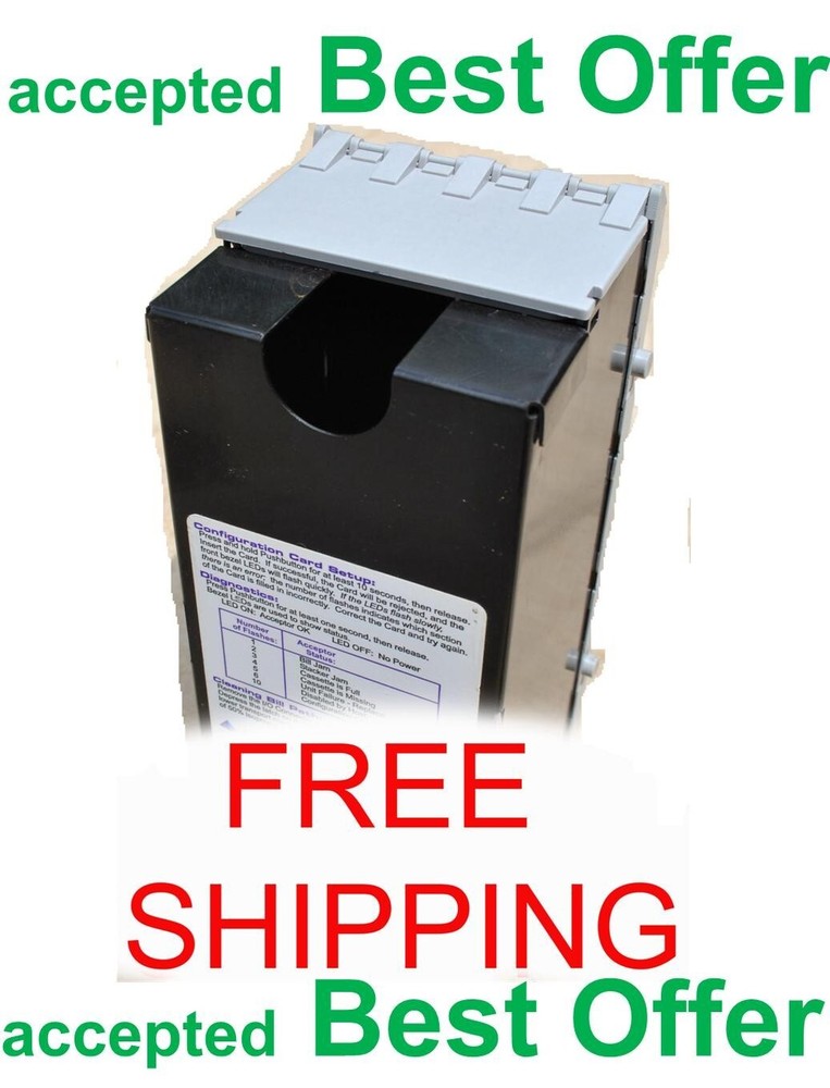 PTI Pyramid APEX Bill Acceptor Note Validator CashBox Stacker Cassette 02AA3005