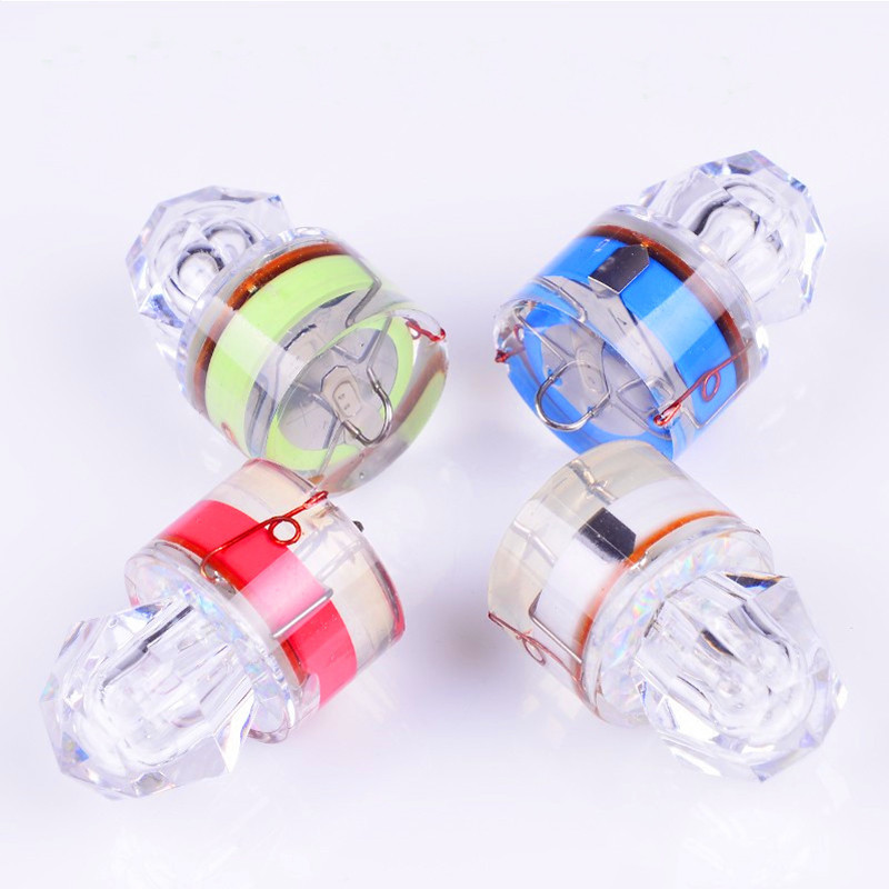 LED Flash Underwater Fishing Light Deep Drop Squid Strobe Bait luring Lamps