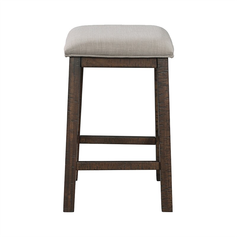 Pemberly Row Contemporary Multipurpose Bar Table Set in Walnut