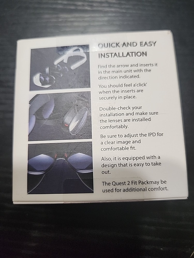 Amavasion Glasses Lenses Insert Compatible with Quest2