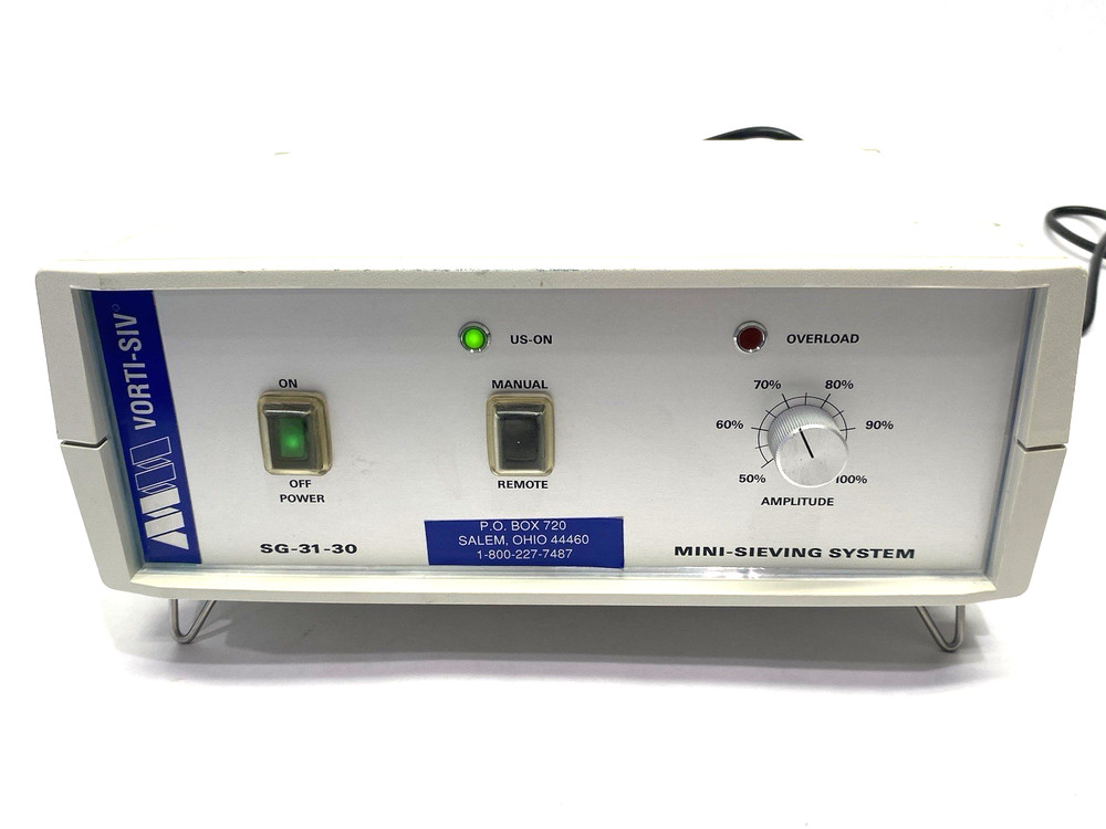 Vorti-Siv SG-31-30 Ultrasonic Mini-Sieving System Controller
