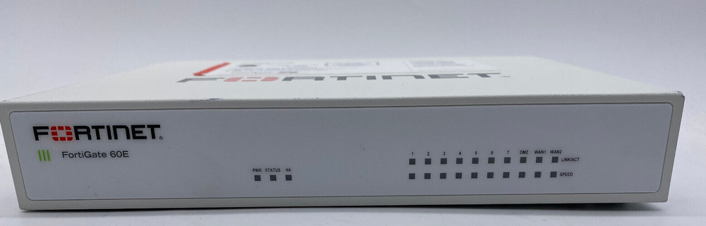 Fortinet FortiGate-60E FG-60E VPN Firewall Security