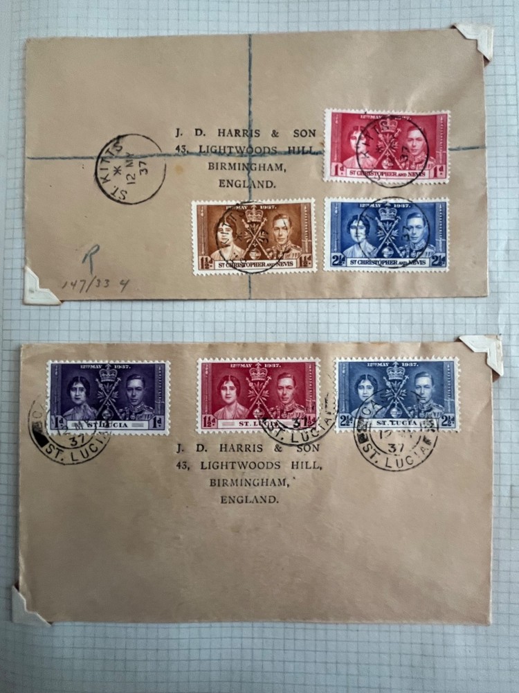 George VI 1937 Commonwealth Coronation Issues 45+ Countries & Territories