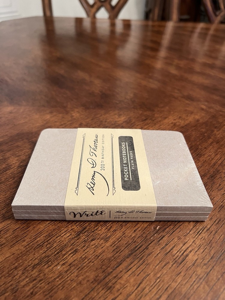 Write Notepads & Co Henry Thoreau Limited Edition Notebooks