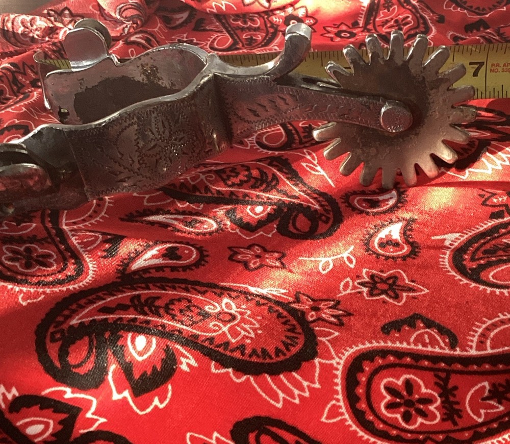 vintage crockett spurs